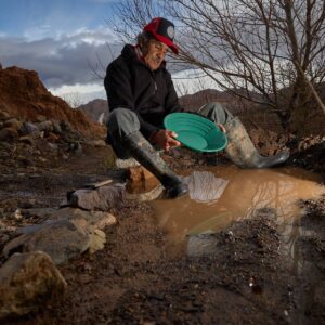Búsqueda de Oro en la Patagonia